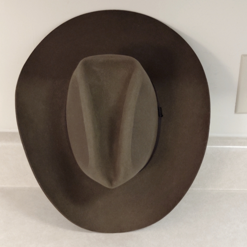 NWT**Resistol Brown Western Hat